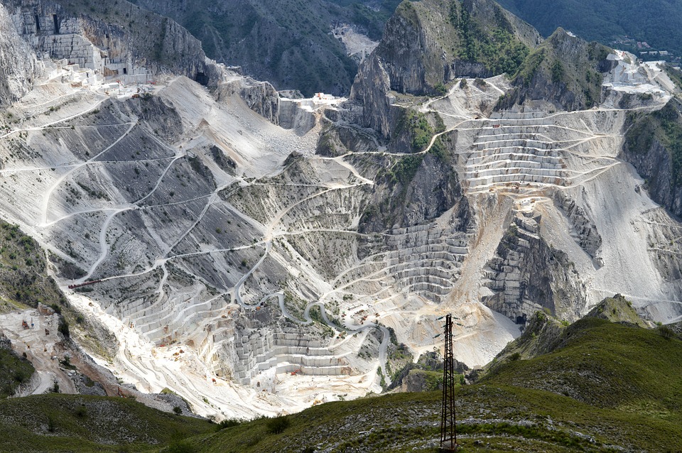 Il marmo di Carrara, un orgoglio italiano